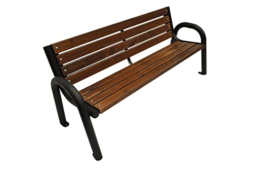 Primario Grande Panchina da Esterno - Panchina da Giardino e da Parco - Panca da Esterno Resistente...
