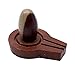 ESPLANADE Narmadeshwar Shivling Shiva Lingam Narmada Stone Jaladhari Narmada Stone for Temple Mandir Home - Brown - 4.25