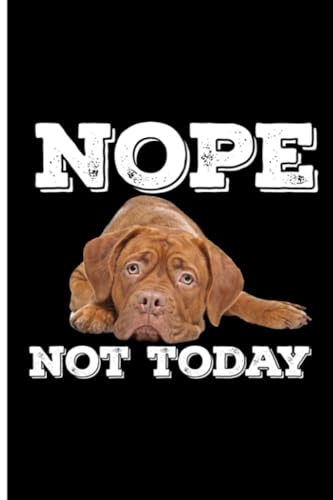  Funny Dogue de Bordeaux Dog: Lined Journal Notebook Dogue de Bordeaux Gifts for Dogue de Bordeaux lovers  6\