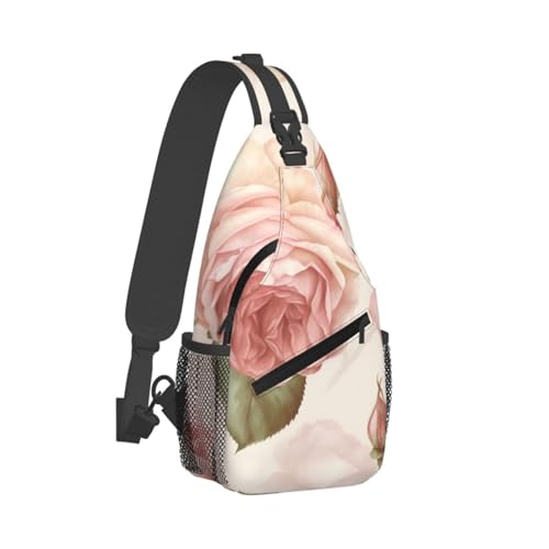 Bolso cruzado Beauty Roses para hombre y mujer miniatura 2