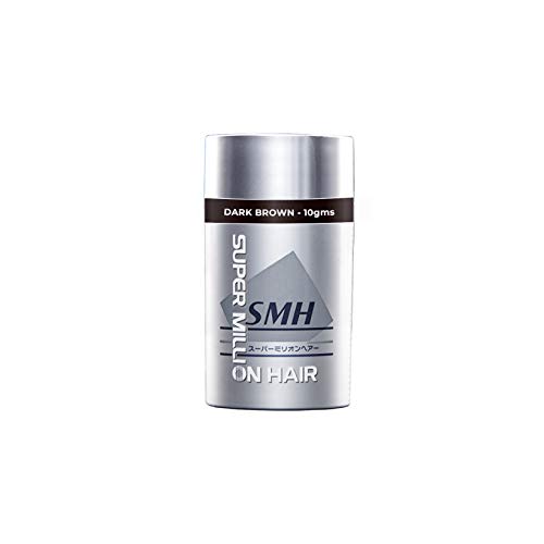 Image of Super Million Hair Hair Building Fibers - 10g Dark Brown, Dark Brown, 10 g