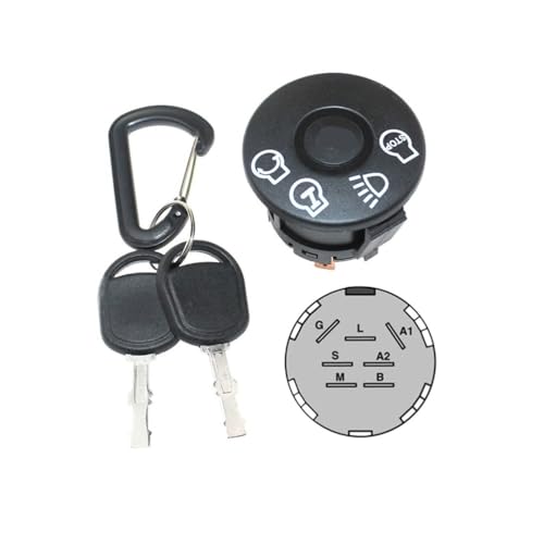 Llave de encendido para solucionar problemas de arranque en tractor 13AC762F145 3