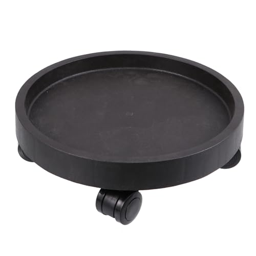 TOYZFRIENDY 加厚耐荷重ホイール付き丸型花盆移動台 屋内外対応プランターキャリー 鉢植えスタンド 清潔保持便利設計