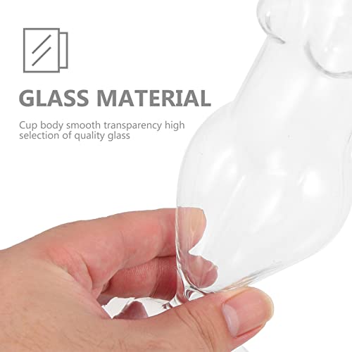 Luxshiny Liquor Glasses Body Wine Glass Body Shaped Wine Glasses Miss Cocktail Glasses Beauty Shape Whiskey Wine Glasses Champagne Goblet For Home Use Party Decoration Miss Wine Glass #TOP6