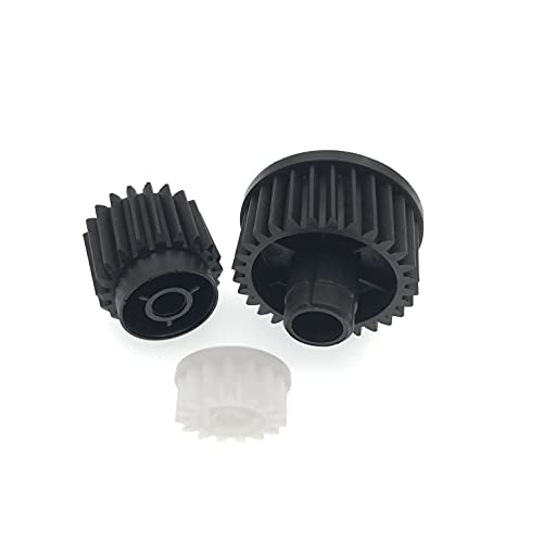 OKLILI 1SET X GR-M525-20T GR-P3015-15T RU6-8293-000 Lower Pressure Roller Fuser Drive Gear kit 15T 20T 29T Compatible with HP M521 M521dn M525 M525f M525dn M525c