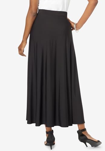 Roaman's Women's Plus Size Ultrasmooth Fabric Maxi Skirt2