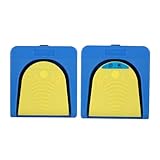 Luocute 2-Pedal-Fußschalter, Kabelloses BT und Kabelgebundenes, Anpassbares Dual-Mode-Tastatur-Cursor-Gerät mit Strukturiertem Design für die Klinische Gaming-Industrieprogrammierung