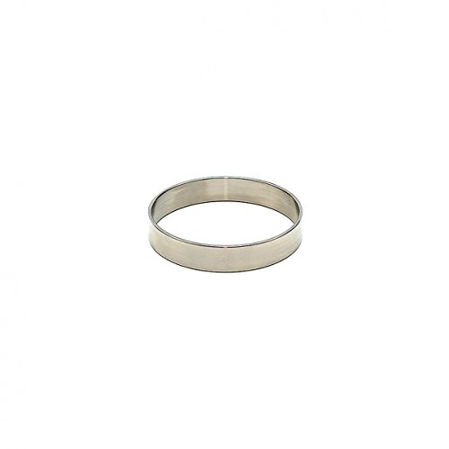 Rimba 7375.40 Anneau de Pénis en Acier Inoxydable Largeur 1 cm Diamètre 40 mm