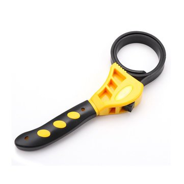 Generic Performance Tool Strap Wrench Strap Adjustable Bottle Opener Repair Universal Filter Spanner 8Inch