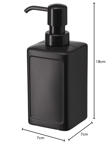Ikea Soap Dispenser for Bathroom, Kitchen Sink, Black, 450 ml (15 oz). Rinnig(Polyethylene Plastic) - Image 5 thumbnail