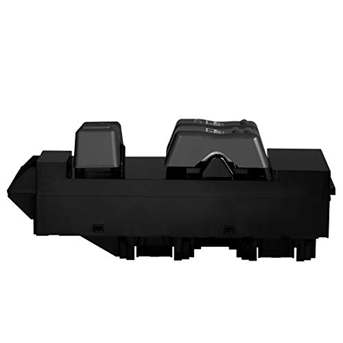ATRACYPART Driver Side Master Power Window Switch Gray | for 1999 2000 2001 2002 Chevy Silverado GMC Sierra 1500, 2500, 2500 HD, 3500 2-Doors Pickup Truck | Replace # 15047637