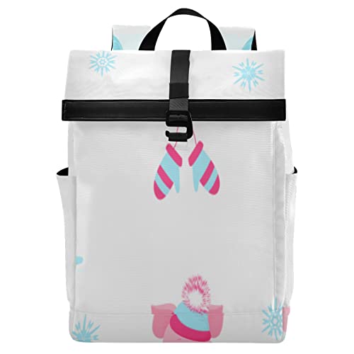 Zaino da scuola con motivo porcellino salvadanaio per computer portatile, resistente all'acqua, per shopping, ufficio, scuola, viaggi e uscite