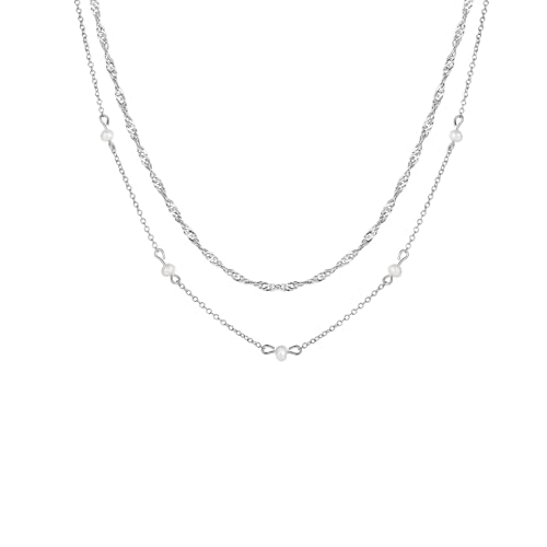 Pendentif pour femme en plaqué or délicat et oxydes brillants