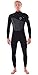 Rip Curl Mens Flashbomb 3/2mm Chest Zip Wetsuit - Black - Easy Stretch Lightweight Flash Lining