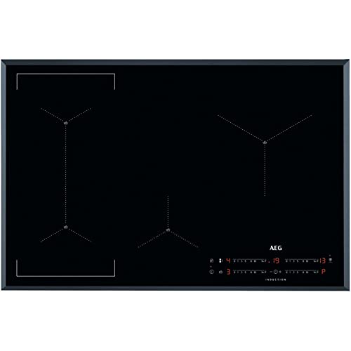 AEG 78cm 4 Zone Induction Hob with Bridge Zone and SenseBoil