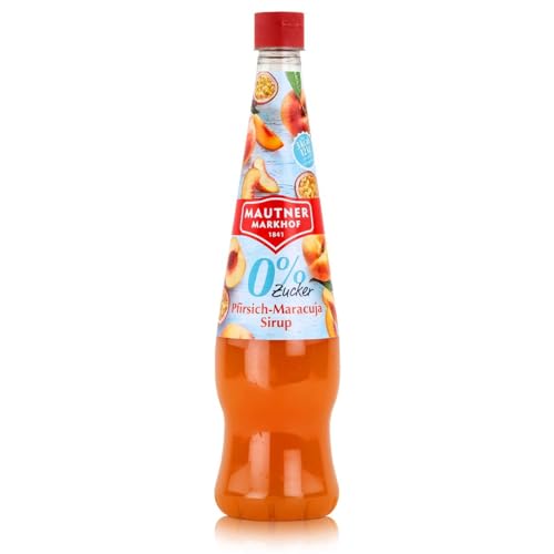 Mautner Markhof Pfirsich-Maracuja 0% Zucker Sirup