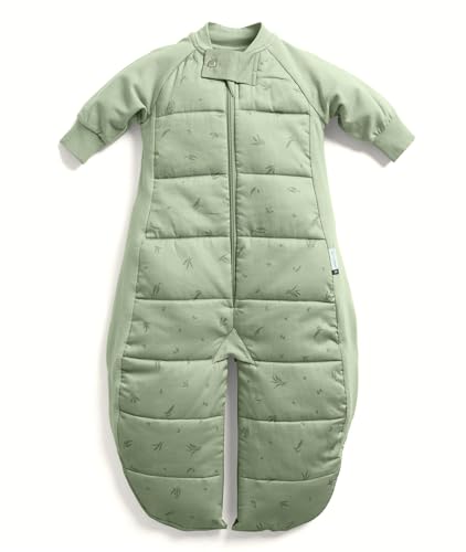 Image of ergoPouch Sleep Suit Bag 2.5 TOG – Baby Sleep Sack & Wearable Blanket, 2-in-1 Convertible Sack to Suit with Legs for Safe Movement, Regulates Temperature Overnight, Unisex (8-24 Months, Willow)