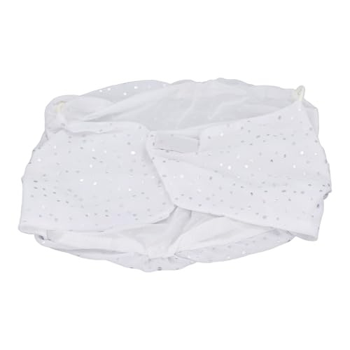 Alomejor Breathable Cooling Face Cover Neck Gaiter Face Scarf Cover with Cotton Yarn for Women Kids Outdoor Activities (White)2