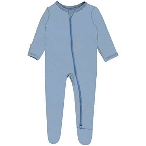 Image of GUISBY Pajamas for Baby Boys & Girls, Infant Onesie with Mitten Long Sleeve Footed Pjs