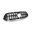 Auto Kühlergrill Für Mercedes Für Benz E-Klasse W213 S213 E200 E260 E300 E350 E400 E450 AMG 2021-2023 Fahrzeug Frontstoßstange Rennkühlergrill Motorhaubengrill(Glossy Black)