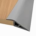 3.3ft Floor-Transition, Door Strip, Threshold-Ramp, 1~1.5CM(0.59in) Thresholds for Doorways, Wheelchair, Transition-Strip for Door/Carpet/Tile/Floor(Gray,6.6ft)