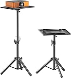 XTECTORVIEW Multi-Purpose Projector Tripod Stand, Portable Floor Laptop Stand, Adjustable Height 3.5ft to 6ft, Heavy Duty Mount for Office, Home, Stage, Studio