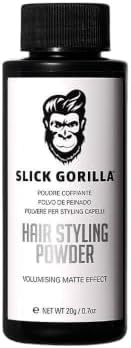 Slick Gorilla Hair Styling Powder for Men, Texture Powder 0.70 oz (20g)