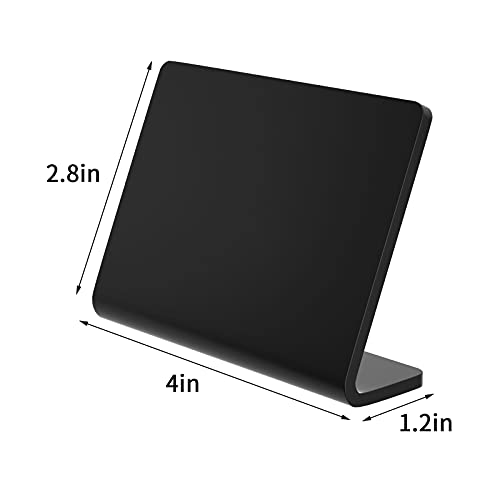 10 Pack Acrylic Mini Chalkboard Signs For Food, Aitee Clear Mini Tabletop Chalkboard Signs, Small Buffet Chalkboards Signs For Weddings, Birthday Parties, Message Board Signs, Buffet,Bakery And Retail #TOP1