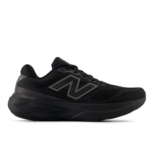 New Balance Men's Fresh Foam X 880 V15 Running Shoe, Black/Black/Black Metallic, 9.5