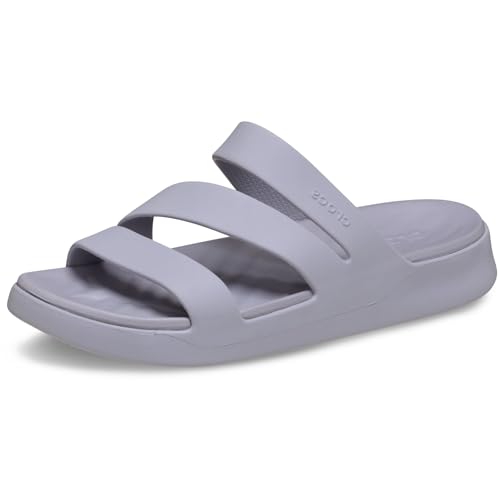 Crocs Getaway Strappy Sandal, Mauve Mist, Women, UK 6