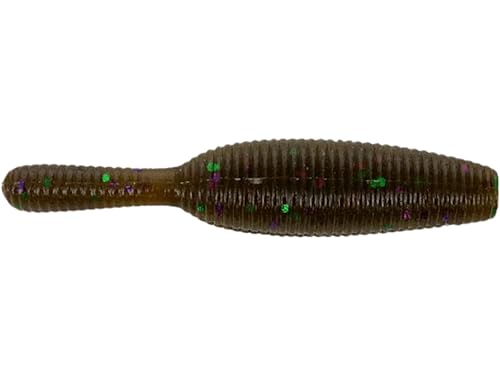 Yamamoto Yamatanuki Heavy de 3.5 Pulgadas / #297 Nf/Grande Verde Púrpura (Paquete de 8)
