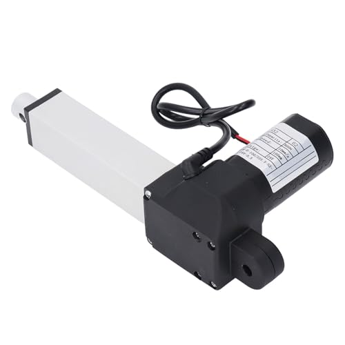 Actionneur linéaire tube aluminium fin de course mécanique DC24V