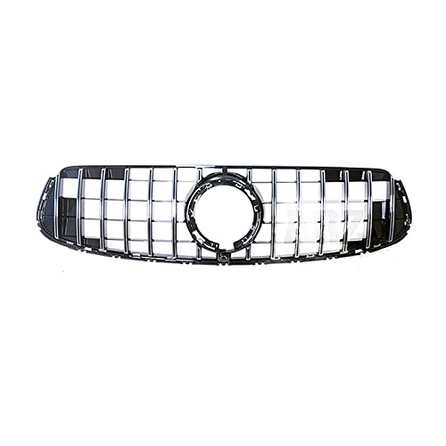 HFDHD Coche Rejillas Frontales de Radiador Parrilla Deportiva Delantera, para Mercedes Benz GLC X253 C253 260 300 2020 2021 2022 Parrilla del Parachoques Exterior