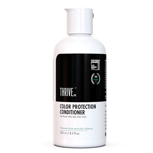 Image of Thriveco Color Protection Conditioner | For Dye & Color Treated Hair | Bond Building Tech HYAPLEX & Hyaluronic Acid | Promotes Shine & Color Vibrancy | For Men & Women | 250ml (conditioner)