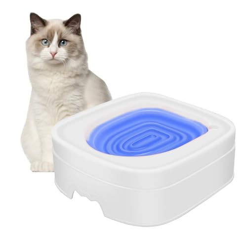 Entrenador de inodoro para gatos, kit de entrenamiento de inodoro para gatitos de gran espacio, kit de entrenamiento de inodoro para gatos, bandeja para orinal para mascotas, entrenador de inodoro