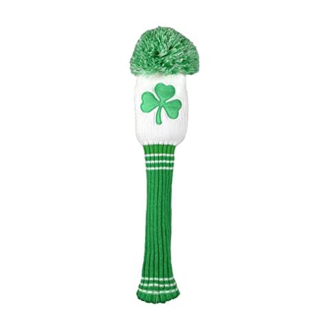 Asbri Golf Pom Hybrid Rescue Head Cover - Shamrock Cover