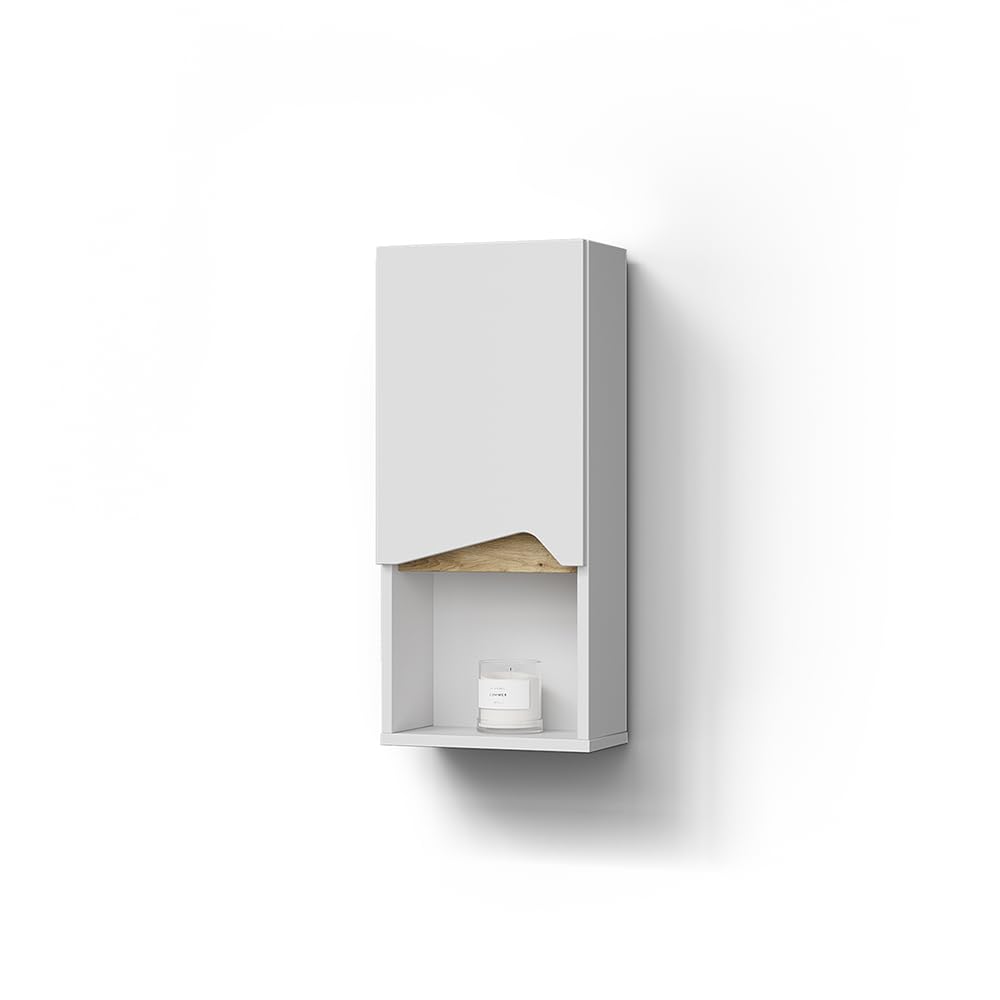 Livinity Armoire Murale Timavo, Blanc, 30x67cm
