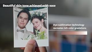 Canon SELPHY Square QX10 Compact Portable Photo Printer, Instant Photo Printer, Mobile Friendly, AirPrint, Black