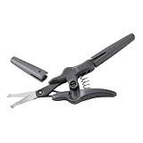 MAGICLULU Multifunktionale Beauty schere mit Abgerundeten Spitzen Rostfreiem Edelstahl Sicherem Nasenhaar Augenbrauentrimmer Präziser Bartpflege Komfortable Handhabung für Altersgruppen