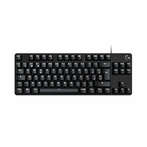 Logitech G413 TKL SE Mechanische Gaming-Tastatur - Mit Hintergrundbeleuchtung, Spanisches QWERTY-Layout - Schwarz