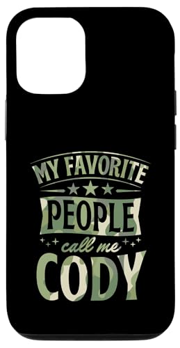 My Favorite People Call Me Cody ���O���� �X�}�z�P�[�X iPhone 12/12 Pro �p