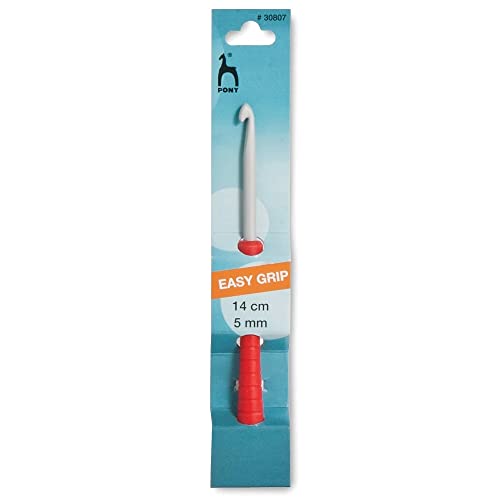 Pony Easy Grip Crochet Hook, Aluminium,Assorted...