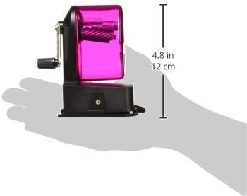X-ACTO 1178 Bulldog Vacuum Mount Manual Pencil Sharpener, Assorted Colors