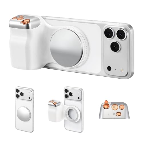 Poignée magnétique pour appareil photo et support smartphone