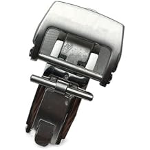 Brand Stainless Steel Buckle Size 18mm 20mm Watchband Watch Band Strap Clasp for Richard Watch Mille Band Bracelet Logo on Tools Color Silver Buckle, Size 20mm