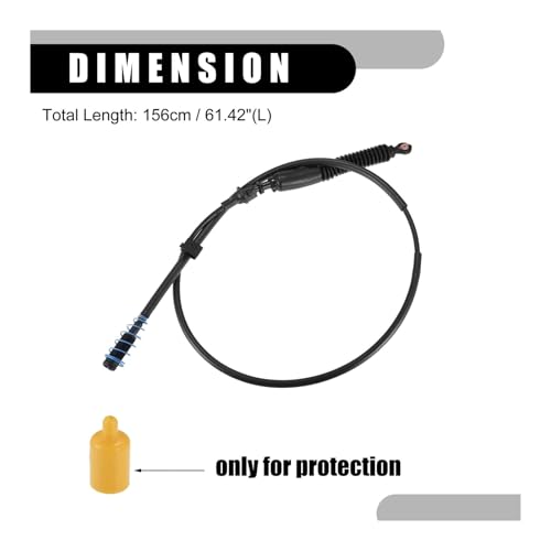 Cable conexión selector marchas con funda protectora reforzada OEM 20787608 5