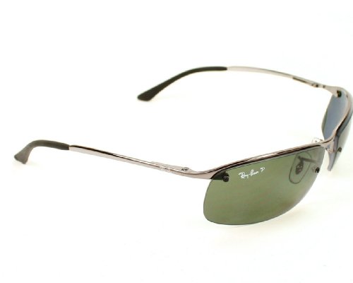 Ray-Ban RB3183 Sunglasses Color 004/9A Gunmetal Polar Green3