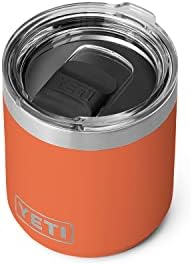 YETI Rambler 10 oz Stackable Lowball 2.0, Vacuum Insulated, Stainless Steel with MagSlider Lid, High Desert Clay