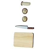 Accessoires de cuisine de jeu - créez des scènes plus réalistes avec des détails de légumes sur la planche à découper et ajoutez couleur à la décoration de votre mini maison, accessoires de cuisine miniatures