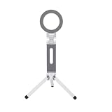 tipos de angulos Rotación de 360 ° y ángulos ajustables: disfrute del control completo con el diseño de rotación y rotación de 360 ° del soporte de trípode de teléfono magnético. Cambie entre modos de paisaje y retrato o ajuste la y el ángulo a los vlogs impresionantes, transmisiones en vivo y selfies desde la perspectiva ideal.